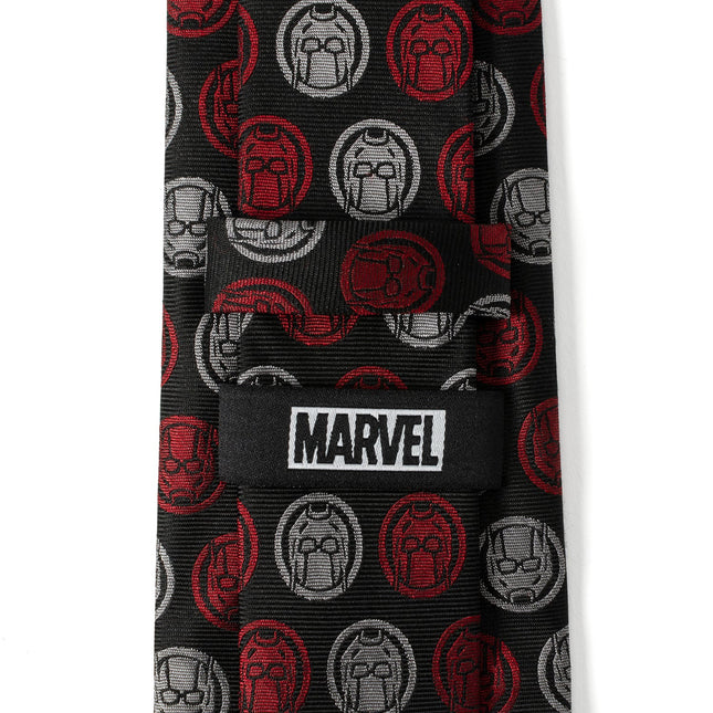 Marvel Ant-Man Red and Gray Charcoal Tie Cufflinks.com Tie - Paul Malone.com