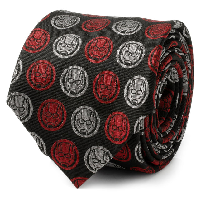 Marvel Ant-Man Red and Gray Charcoal Tie Cufflinks.com Tie - Paul Malone.com