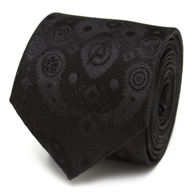 Marvel Avengers Paisley Icons Print Black Tie Marvel Ties - Paul Malone.com
