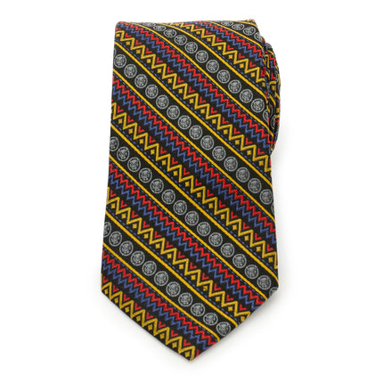 Marvel Black Panther Tribal Stripe Men's Tie Marvel Ties - Paul Malone.com