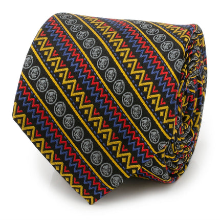 Marvel Black Panther Tribal Stripe Men's Tie Marvel Ties - Paul Malone.com