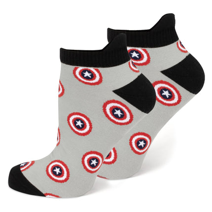 Marvel Captain America Ankle Socks 3-Pack and Lapel Pin Gift Set Marvel Socks - Paul Malone.com