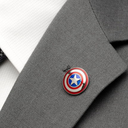 Marvel Captain America Ankle Socks 3-Pack and Lapel Pin Gift Set Marvel Socks - Paul Malone.com