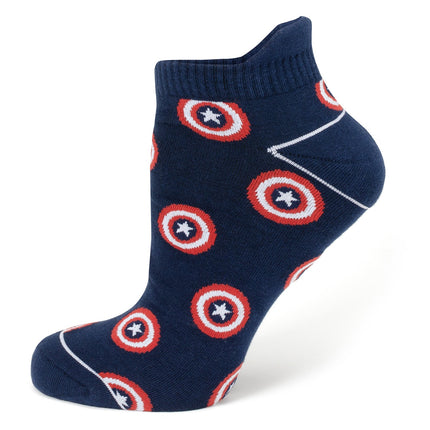 Marvel Captain America Navy Ankle Sock Gift Set Marvel Socks - Paul Malone.com