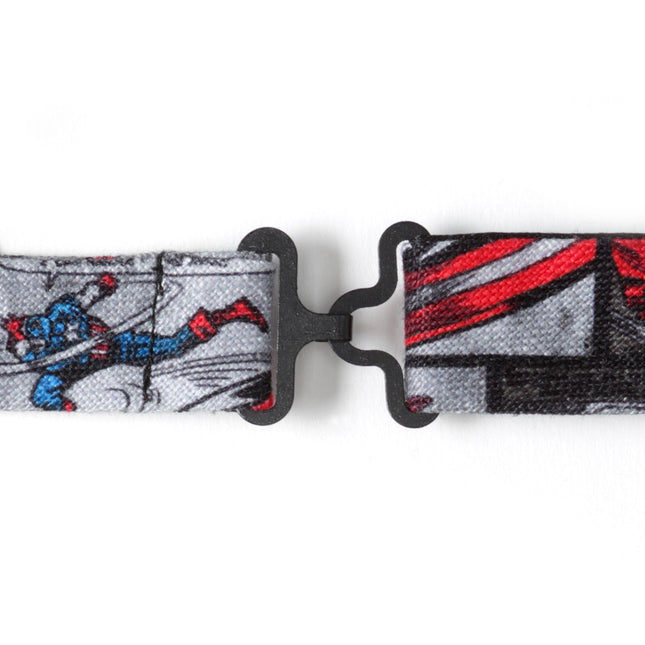 Marvel Captain America Comic Gray Men's Bow Tie Cufflinks.com Bowtie - Paul Malone.com