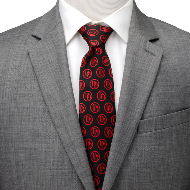 Marvel Daredevil Men’s Black Tie Marvel Ties - Paul Malone.com