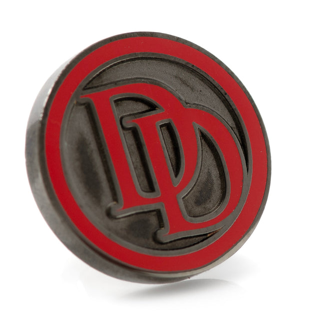 Marvel Daredevil Men’s Black Tie and Embossed Logo Lapel Pin Gift Set Marvel Ties - Paul Malone.com