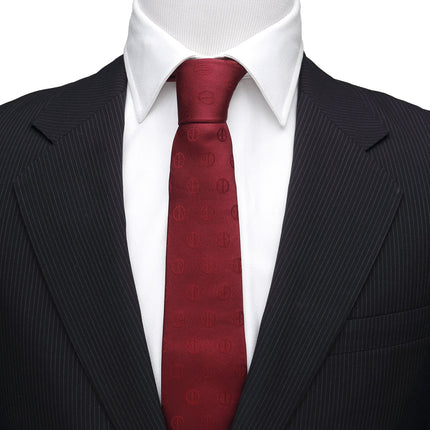 Marvel Deadpool Maroon Men's Tie Marvel Ties - Paul Malone.com