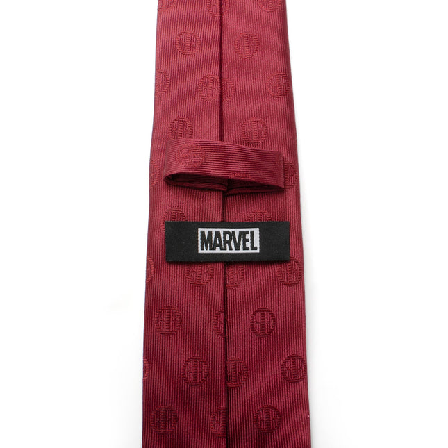 Marvel Deadpool Maroon Men's Tie Marvel Ties - Paul Malone.com