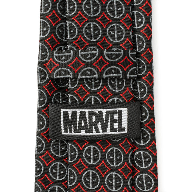 Marvel Deadpool Men's Black Tie Marvel Ties - Paul Malone.com