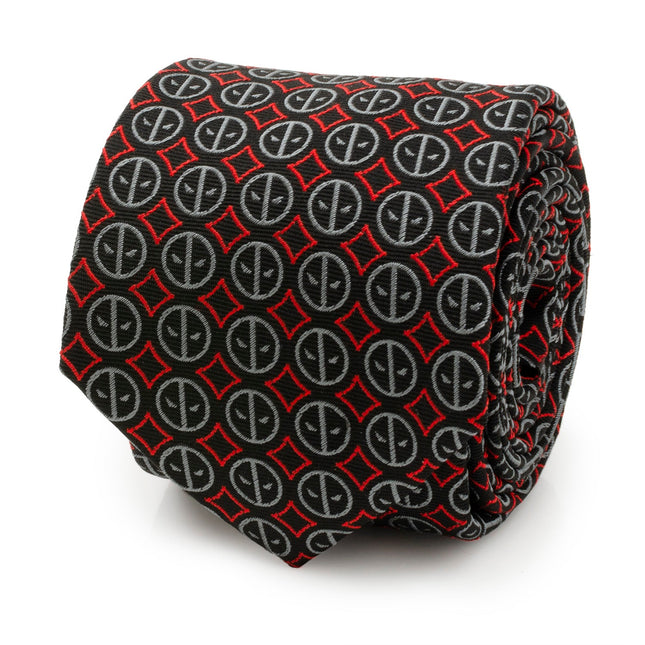 Marvel Deadpool Men's Black Tie Marvel Ties - Paul Malone.com