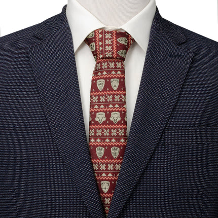 Marvel Guardians of the Galaxy Fair Isle Red Men's Tie Marvel Ties - Paul Malone.com