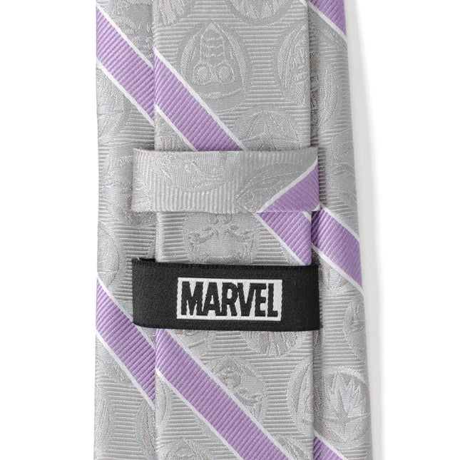 Marvel Guardians of the Galaxy Gray Stripe Tie Marvel Ties - Paul Malone.com