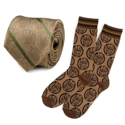 Marvel Guardians of the Galaxy Groot Tie and Sock Gift Set Marvel Socks - Paul Malone.com