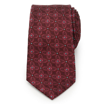 Marvel Iron Man Burgundy Multi Men's Tie Marvel Ties - Paul Malone.com
