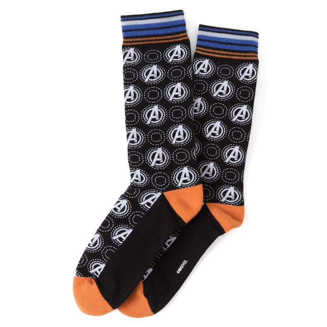 Marvel Argyle 3 Socks Pack and Lapel Pin Gift Set Marvel Socks - Paul Malone.com