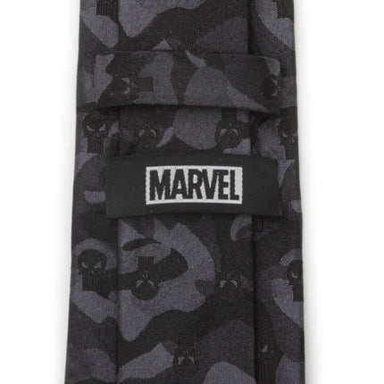 Marvel The Punisher Camo Black Silk Men's Tie Marvel Ties - Paul Malone.com