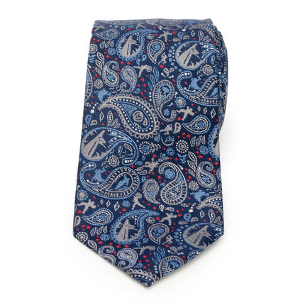 Marvel Avengers Blue Multi Paisley Men's Tie Marvel Ties - Paul Malone.com