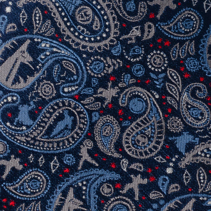 Marvel Avengers Blue Multi Paisley Men's Tie Marvel Ties - Paul Malone.com