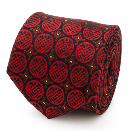 Marvel Shang-Chi Red Men's Tie Marvel Ties - Paul Malone.com