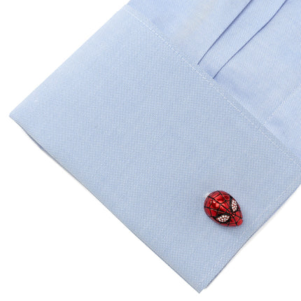 Marvel Spider-Man 3D Crystal Cufflinks Marvel Cufflinks - Paul Malone.com