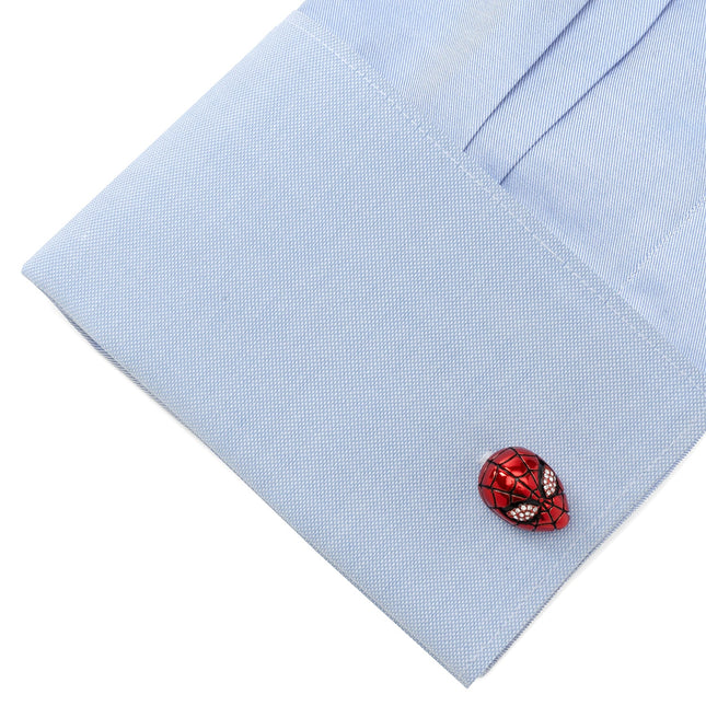 Marvel Spider-Man 3D Crystal Cufflinks Marvel Cufflinks - Paul Malone.com