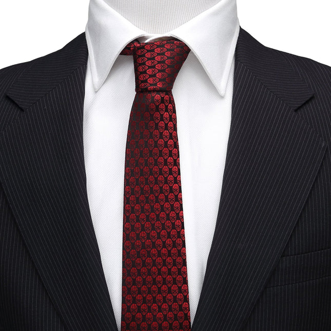Marvel Spider-Man Mask Red Men's Tie Marvel Ties - Paul Malone.com