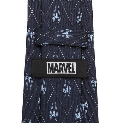 Marvel Spider-Man Diamond Navy Men's Tie Marvel Ties - Paul Malone.com