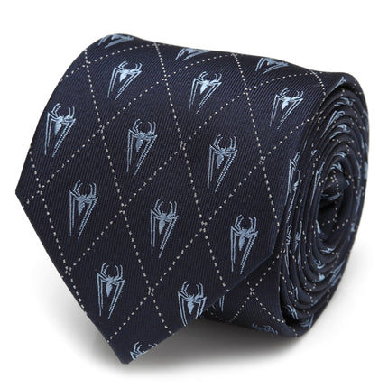 Marvel Spider-Man Diamond Navy Men's Tie Marvel Ties - Paul Malone.com