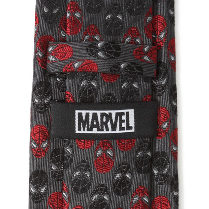 Marvel Spider-Man Chevron Red Black Men's Tie Marvel Ties - Paul Malone.com