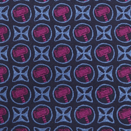 Marvel Thor Hammer Mjolnir Men's Tie Marvel Ties - Paul Malone.com