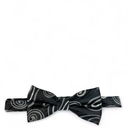Black Wild Paisley Design Bow Tie Paul Malone Bow Ties - Paul Malone.com