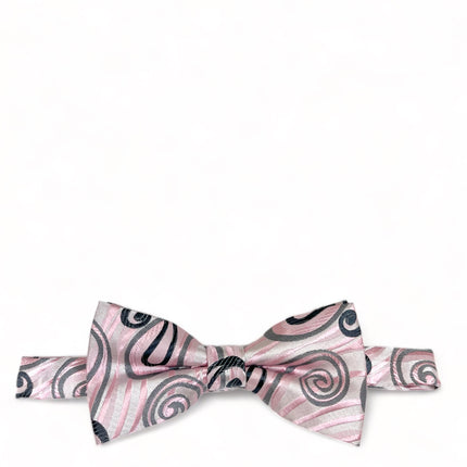 Pink Wild Paisley Design Bow Tie Paul Malone Bow Ties - Paul Malone.com