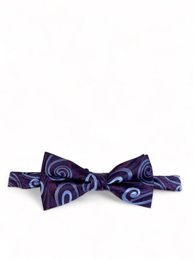 Purple Wild Paisley Design Bow Tie Paul Malone Bow Ties - Paul Malone.com