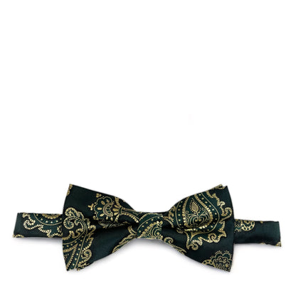 Cypress Green Formal Paisley Bow Tie Paul Malone Bow Ties - Paul Malone.com