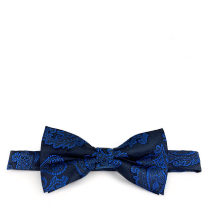 Royal Blue Formal Paisley Bow Tie Paul Malone Bow Ties - Paul Malone.com