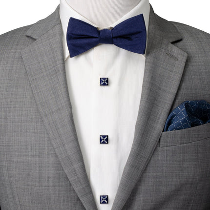 Mother of Pearl Diamond 5-Studs Ox and Bull Trading Co. Studs - Paul Malone.com