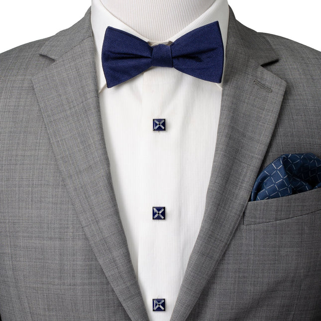 Mother of Pearl Diamond 5-Studs Ox and Bull Trading Co. Studs - Paul Malone.com