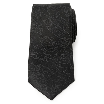 Black Floral Men's Tie Ox and Bull Trading Co. Ties - Paul Malone.com