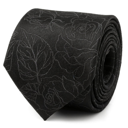 Black Floral Men's Tie Ox and Bull Trading Co. Ties - Paul Malone.com