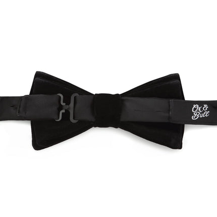 Black Velvet Bow Tie Cufflinks.com Bowtie - Paul Malone.com