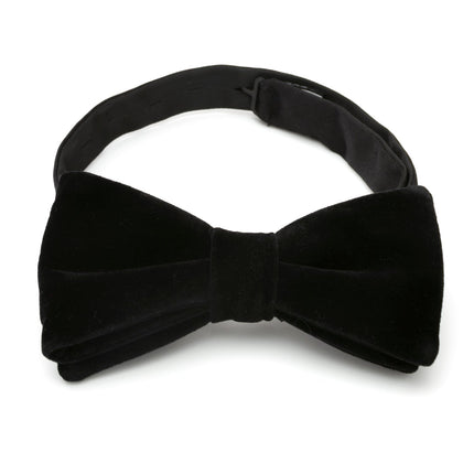 Black Velvet Bow Tie Cufflinks.com Bowtie - Paul Malone.com