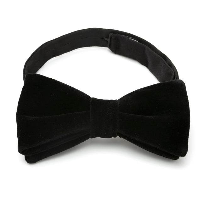 Black Velvet Bow Tie Cufflinks.com Bowtie - Paul Malone.com