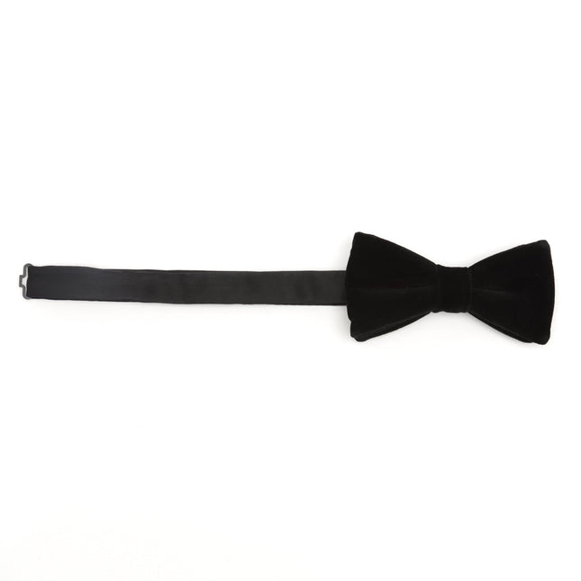 Black Velvet Bow Tie Cufflinks.com Bowtie - Paul Malone.com