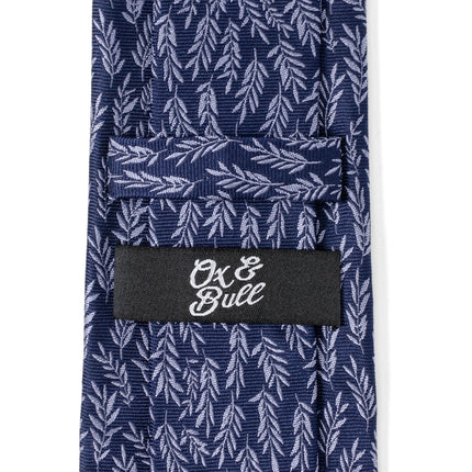 Blue Leaf Men's Tie Ox and Bull Trading Co. Ties - Paul Malone.com