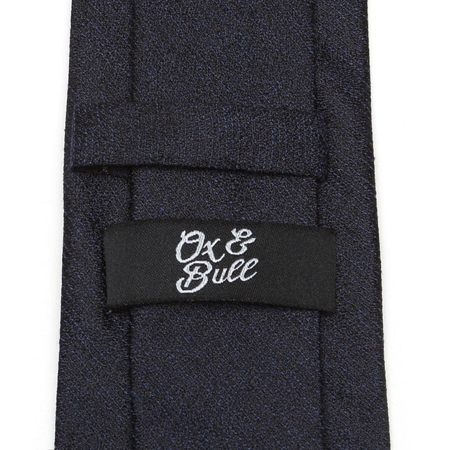 Heathered Blue Wool Men's Tie Ox and Bull Trading Co. Ties - Paul Malone.com