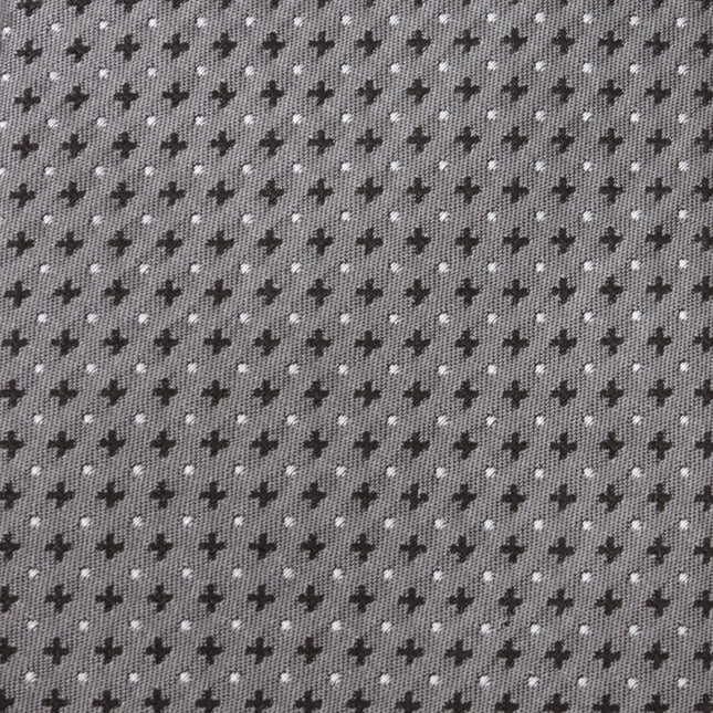 Gray Cross Dot-Men's Tie Ox and Bull Trading Co. Ties - Paul Malone.com