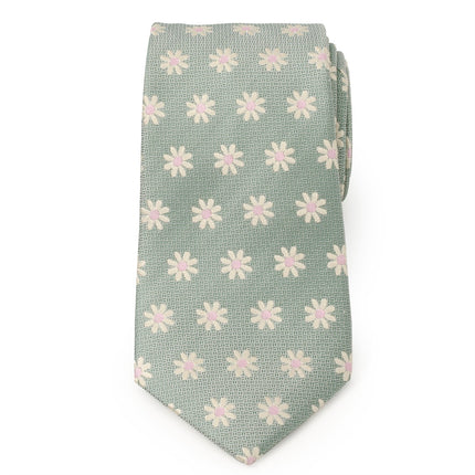 Daisy Soft Green Men's Tie Ox and Bull Trading Co. Ties - Paul Malone.com