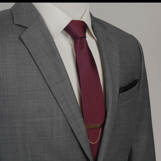 Red Pin Dot Men's Tie Ox and Bull Trading Co. Ties - Paul Malone.com