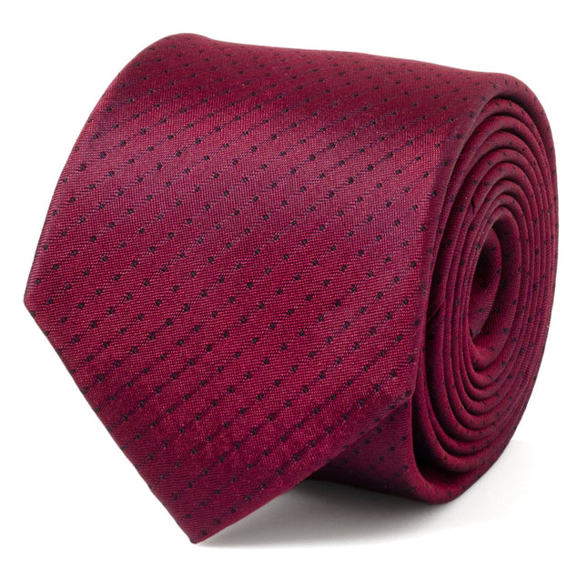 Red Pin Dot Men's Tie Ox and Bull Trading Co. Ties - Paul Malone.com